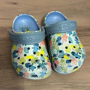 Kids Leo and Stitch Crocs